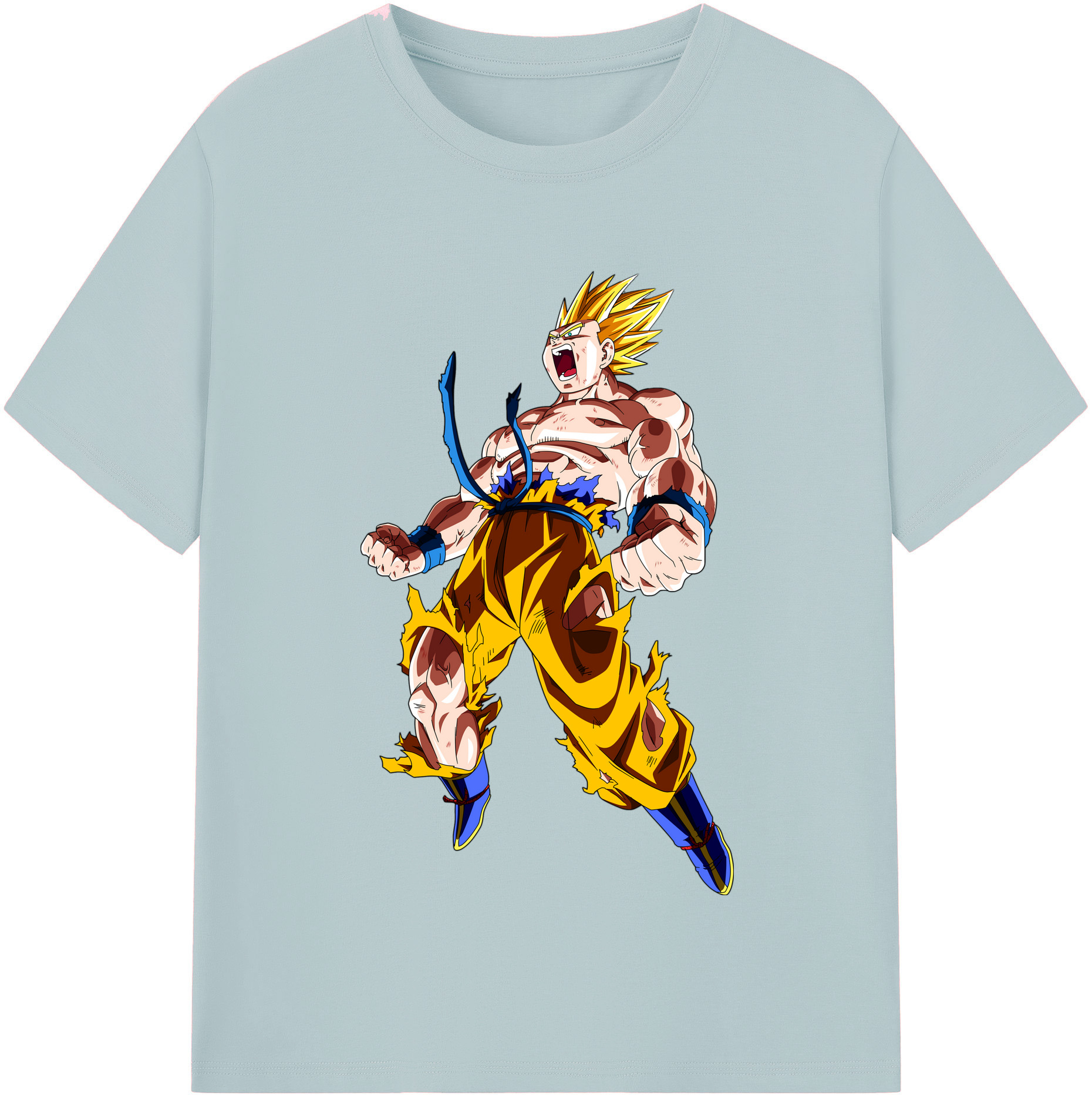 （画像用） ドラゴンボール 孫悟空（そん ごくう）Son Goku カカロット DRAGON BALL Kakarotto 綿100％半袖Tシャツ（フロントプリント）